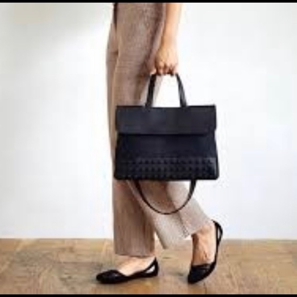 KWANI Studded Black Bag - Picture 2 of 5